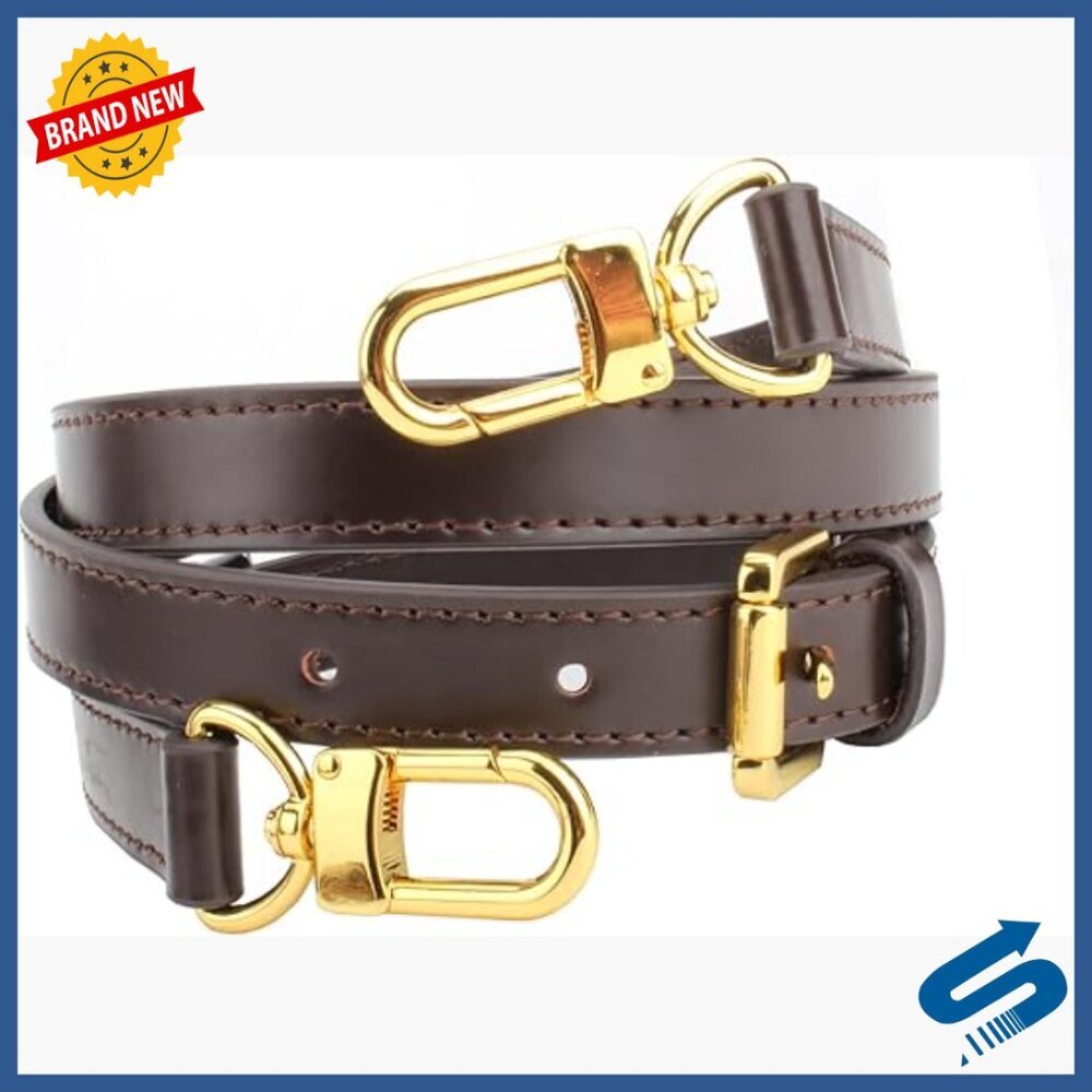 Adjustable Leather Crossbody Strap Replacement for Handbags, 43-52 Inches